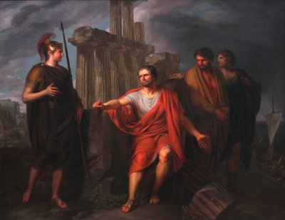 Marius Sitting on the Ruins of Carthage by Pierre Joseph François
